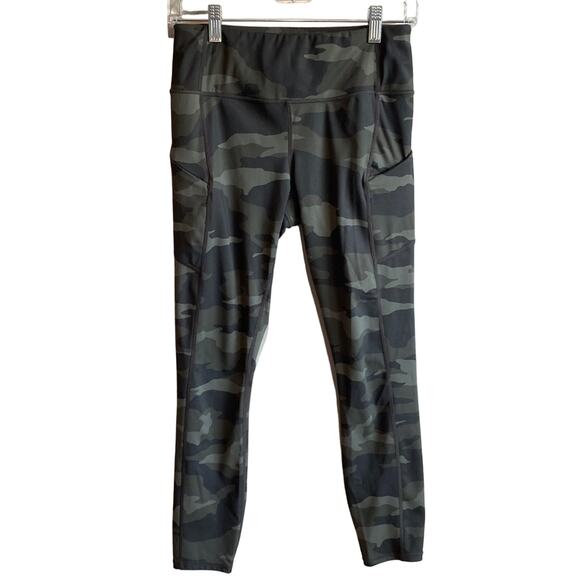Athleta Camo Contender 7/8 Tight green S - Picture 4 of 13